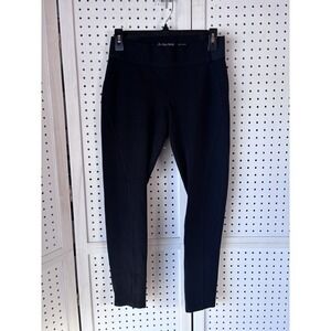 Simply Vera Wang Pull On Black Ponte Pant Stretch Women's S Rayon Blend Skinny